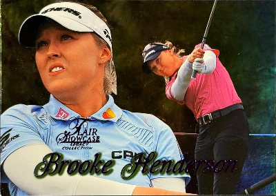 2026 Fleer Ultra Golf Flair Showcase Showstopper Brooke Henderson 2026 Fleer Ultra Golf Flair Showcase Showstopper Brooke Henderson