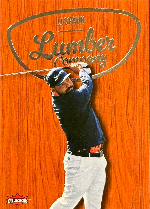 2026 Fleer Ultra Golf Fleer Lumber Company JJ Spaun 2026 Fleer Ultra Golf Fleer Lumber Company JJ Spaun
