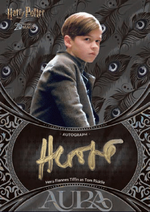 2026 Kakawow Aura Harry Potter 25th Anniversary Autographs Hero Fiennes-Tiffin as Tom Riddle MOCK UP 2026 Kakawow Aura Harry Potter 25th Anniversary Autographs Hero Fiennes-Tiffin as Tom Riddle MOCK UP