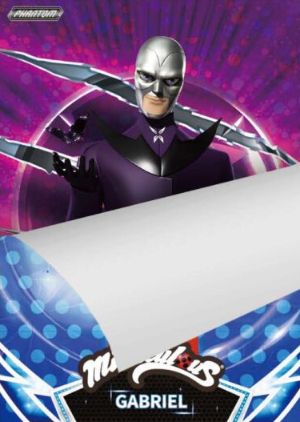 2026 Kakawow Phantom Miraculous Sticker Gabriel MOCK UP 2026 Kakawow Phantom Miraculous Sticker Gabriel MOCK UP