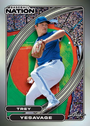 2026 Leaf Baseball Nation Base Trey Yesavage MOCK UP