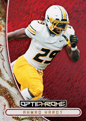 2026 Leaf Optichrome Football Base Ahmad Hardy MOCK UP 2026 Leaf Optichrome Football Base Ahmad Hardy MOCK UP