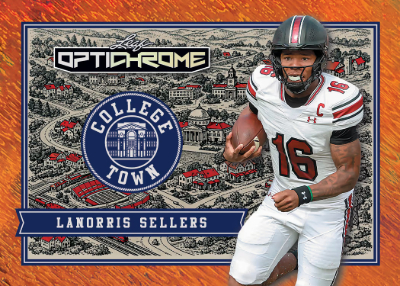 2026 Leaf Optichrome Football College Town Lanorris Sellers MOCK UP 2026 Leaf Optichrome Football College Town Lanorris Sellers MOCK UP