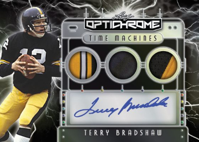 2026 Leaf Optichrome Football Time Machines Terry Bradshaw MOCK UP 2026 Leaf Optichrome Football Time Machines Terry Bradshaw MOCK UP