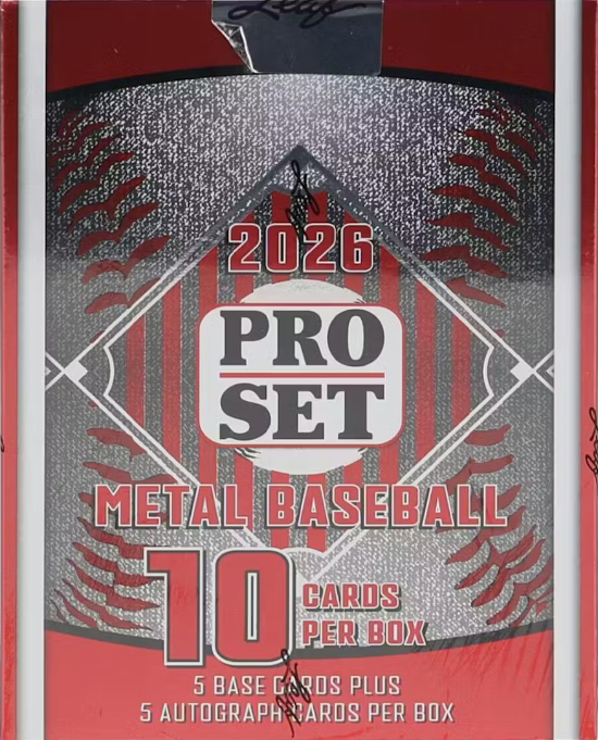 2026 Pro Set Metal Baseball