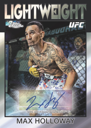 2026 Topps Chrome UFC 1986 Topps Auto Max Holloway MOCK UP 2026 Topps Chrome UFC 1986 Topps Auto Max Holloway MOCK UP
