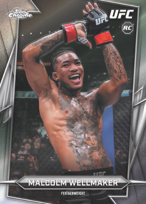 2026 Topps Chrome UFC Base Malcolm Wellmaker MOCK UP 2026 Topps Chrome UFC Base Malcolm Wellmaker MOCK UP