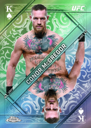 2026 Topps Chrome UFC Kings and Queens Conor McGregor MOCK UP 2026 Topps Chrome UFC Kings and Queens Conor McGregor MOCK UP