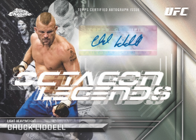 2026 Topps Chrome UFC Octagon Legends Auto Chuck Liddell MOCK UP 2026 Topps Chrome UFC Octagon Legends Auto Chuck Liddell MOCK UP