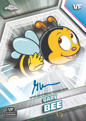 2026 Topps Chrome VeeFriends Base GaryVee Auto Gary Bee MOCK UP 2026 Topps Chrome VeeFriends Base GaryVee Auto Gary Bee MOCK UP