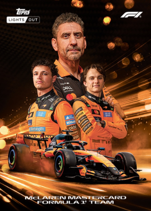 2026 Topps Lights Out Formula 1 Base Powertrain McLaren MOCK UP 2026 Topps Lights Out Formula 1 Base Powertrain McLaren MOCK UP
