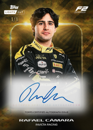 2026 Topps Lights Out Formula 1 F2F3 SP Auto FoilFractor Rafael Camara MOCK UP 2026 Topps Lights Out Formula 1 F2F3 SP Auto FoilFractor Rafael Camara MOCK UP