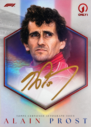 2026 Topps Lights Out Formula 1 Only1 On-Card Auto Alain Prost MOCK UP 2026 Topps Lights Out Formula 1 Only1 On-Card Auto Alain Prost MOCK UP