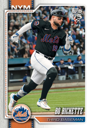 2026 Topps Series 2 Baseball Base Bo Bichette MOCK UP 2026 Topps Series 2 Baseball Base Bo Bichette MOCK UP