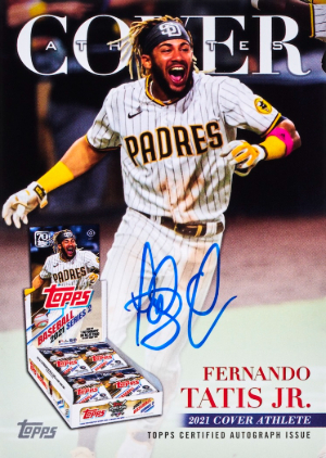 2026 Topps Series 2 Baseball Cover Athletes Auto Fernando Tatis Jr MOCK UP 2026 Topps Series 2 Baseball Cover Athletes Auto Fernando Tatis Jr MOCK UP