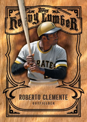 2026 Topps Series 2 Baseball Heavy Lumber Roberto Clemente MOCK UP 2026 Topps Series 2 Baseball Heavy Lumber Roberto Clemente MOCK UP