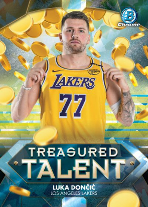 2025-26 Bowman Sapphire Basketball Treasured Talents NBA Luka Doncic MOCK UP 2025-26 Bowman Sapphire Basketball Treasured Talents NBA Luka Doncic MOCK UP