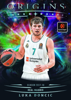2025-26 Panini Origins EuroLeague Basketball Base Black Luka Doncic MOCK UP