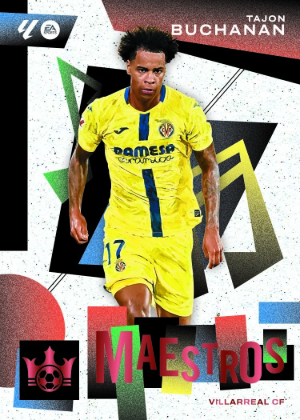 2025-26 Panini Pitch Kings La Liga Soccer Masteros Ruby Tajon Buchanan MOCK UP 2025-26 Panini Pitch Kings La Liga Soccer Masteros Ruby Tajon Buchanan MOCK UP