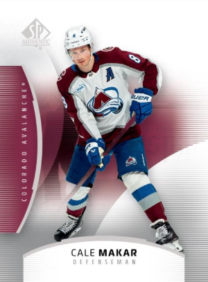 2025-26 SP Authentic Hockey Base Cale Makar MOCK UP 2025-26 SP Authentic Hockey Base Cale Makar MOCK UP