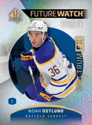 2025-26 SP Authentic Hockey Spectrum FX Future Watch Bounty Noah Ostlund MOCK UP 2025-26 SP Authentic Hockey Spectrum FX Future Watch Bounty Noah Ostlund MOCK UP
