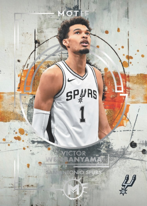 2025-26 Topps Motif Basketball Base Victor Wembanyama MOCK UP