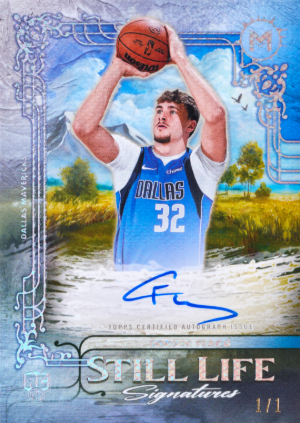 2025-26 Topps Motif Basketball Still Life Signatures Platinum Cooper Flagg MOCK UP