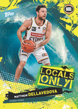 2025-26 Topps NBL Basketball Locals Only Matthew Dellavedova MOCK UP
