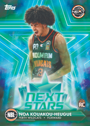 2025-26 Topps NBL Basketball Next Stars Noa Koukakou-Heugue MOCK UP