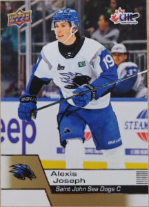 2025-26 Upper Deck CHL Base Veterans Alexis Joseph