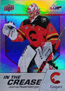 2025-26 Upper Deck CHL In the Crease Joshua Ravensbergen