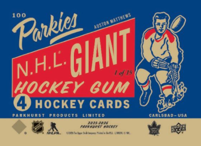 2025-26 Upper Deck Parkhurst Hockey Base Veterans Auston Matthews MOCK UP 2025-26 Upper Deck Parkhurst Hockey Base Veterans Auston Matthews MOCK UP