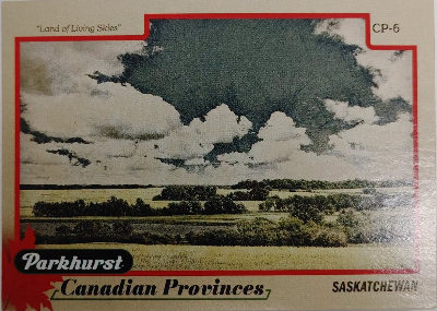2025-26 Upper Deck Parkhurst Hockey Canadian Provinces Saskatchewan 2025-26 Upper Deck Parkhurst Hockey Canadian Provinces Saskatchewan