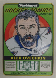 2025-26 Upper Deck Parkhurst Hockey Hockey Comics Alex Ovechkin