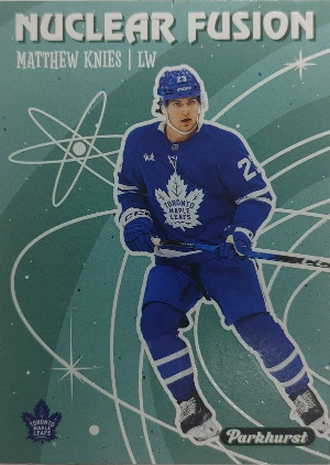 2025-26 Upper Deck Parkhurst Hockey Nuclear Fusion Matthew Knies 2025-26 Upper Deck Parkhurst Hockey Nuclear Fusion Matthew Knies
