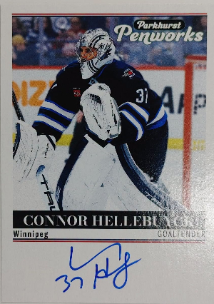 2025-26 Upper Deck Parkhurst Hockey Penworks Connor Hellebuyck 2025-26 Upper Deck Parkhurst Hockey Penworks Connor Hellebuyck