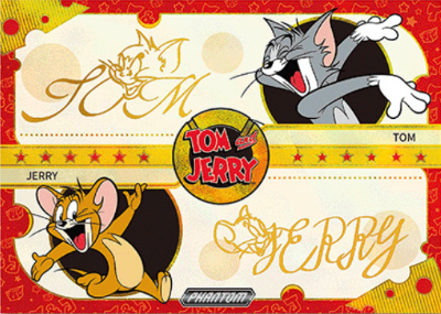 2026 Kakawow Phantom Tom and Jerry Happy Dual Script Art Tom, Jerry MOCK UP