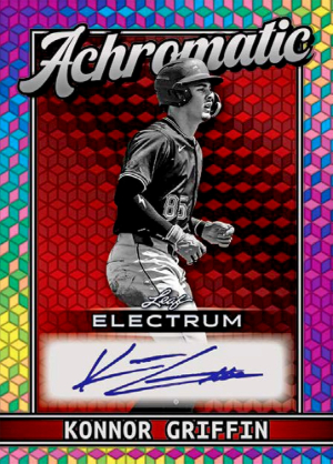 2026 Leaf Electrum Baseball Achromatic Auto Konnor Griffin MOCK UP 2026 Leaf Electrum Baseball Achromatic Auto Konnor Griffin MOCK UP
