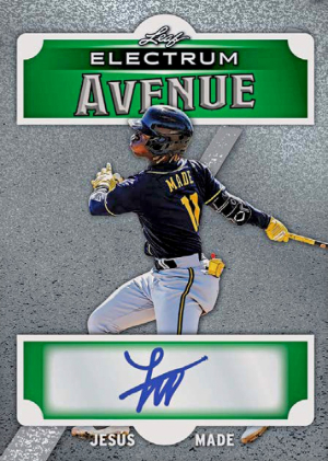 2026 Leaf Electrum Baseball Electrum Avenue Auto Jesus Made MOCK UP 2026 Leaf Electrum Baseball Electrum Avenue Auto Jesus Made MOCK UP