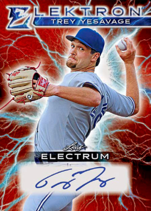 2026 Leaf Electrum Baseball Elektron Auto Trey Yesavage MOCK UP 2026 Leaf Electrum Baseball Elektron Auto Trey Yesavage MOCK UP