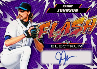 2026 Leaf Electrum Baseball Flash Auto Randy Johnson MOCK UP 2026 Leaf Electrum Baseball Flash Auto Randy Johnson MOCK UP