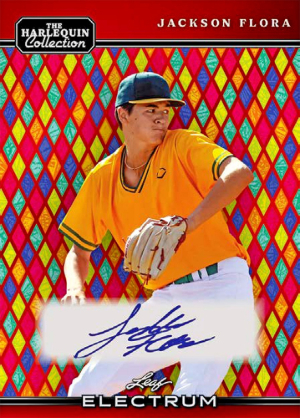 2026 Leaf Electrum Baseball The Harlequin Collection Jackson Flora MOCK UP 2026 Leaf Electrum Baseball The Harlequin Collection Jackson Flora MOCK UP