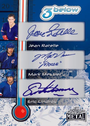 2026 Leaf Metal Hockey 3 Below Auto Jean Ratelle, Mark Messier, Eric Lindros MOCK UP 2026 Leaf Metal Hockey 3 Below Auto Jean Ratelle, Mark Messier, Eric Lindros MOCK UP