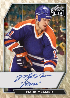 2026 Leaf Metal Hockey Base Auto Mark Messier MOCK UP 2026 Leaf Metal Hockey Base Auto Mark Messier MOCK UP