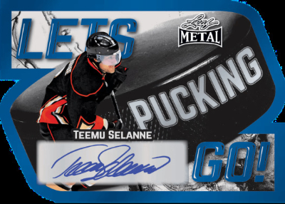 2026 Leaf Metal Hockey Lets Pucking Go Teemu Selanne MOCK UP 2026 Leaf Metal Hockey Lets Pucking Go Teemu Selanne MOCK UP