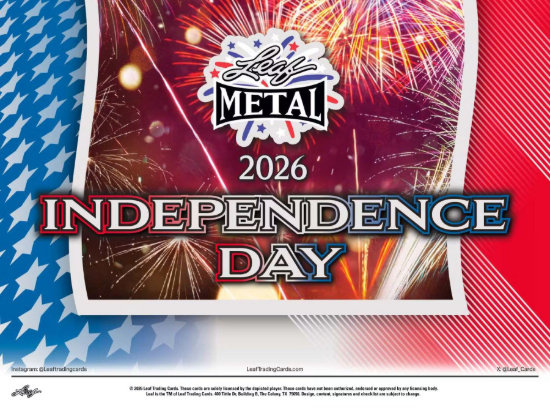 2026 Leaf Metal Independence Day Multi-Sport