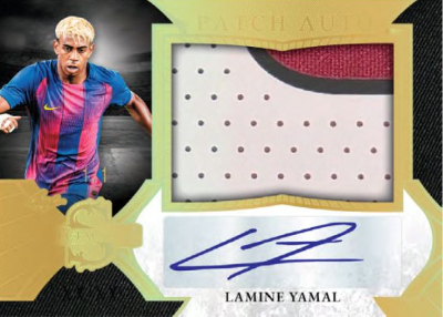 2026 Leaf Spectacular Football Spectacular Patch Auto Sports Lamine Yamal MOCK UP