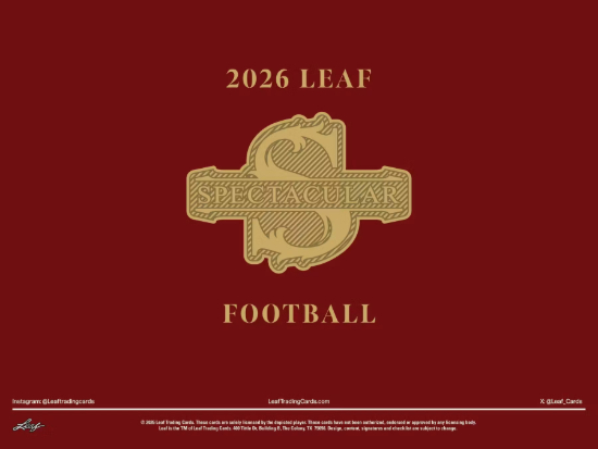 2026 Leaf Spectacular Football