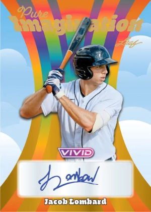 2026 Leaf Vivid Baseball Pure Imagination Auto Jacob Lombard MOCK UP 2026 Leaf Vivid Baseball Pure Imagination Auto Jacob Lombard MOCK UP