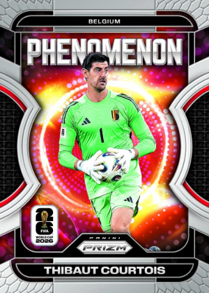 2026 Panini Prizm FIFA World Cup Phenomenom Thibaut Courtois MOCK UP 2026 Panini Prizm FIFA World Cup Phenomenom Thibaut Courtois MOCK UP
